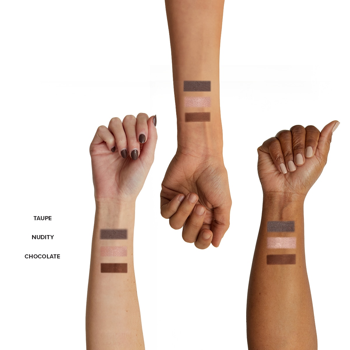 NUDE MATTE EYES 3PC MINI KIT (SET DE BÁLSAMOS MULTI-USOS)